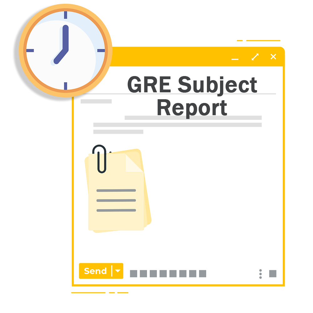 ریپورت نمره جی آر ای سابجکت